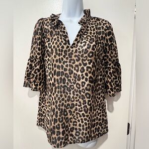 Michael kors- sheer blouse